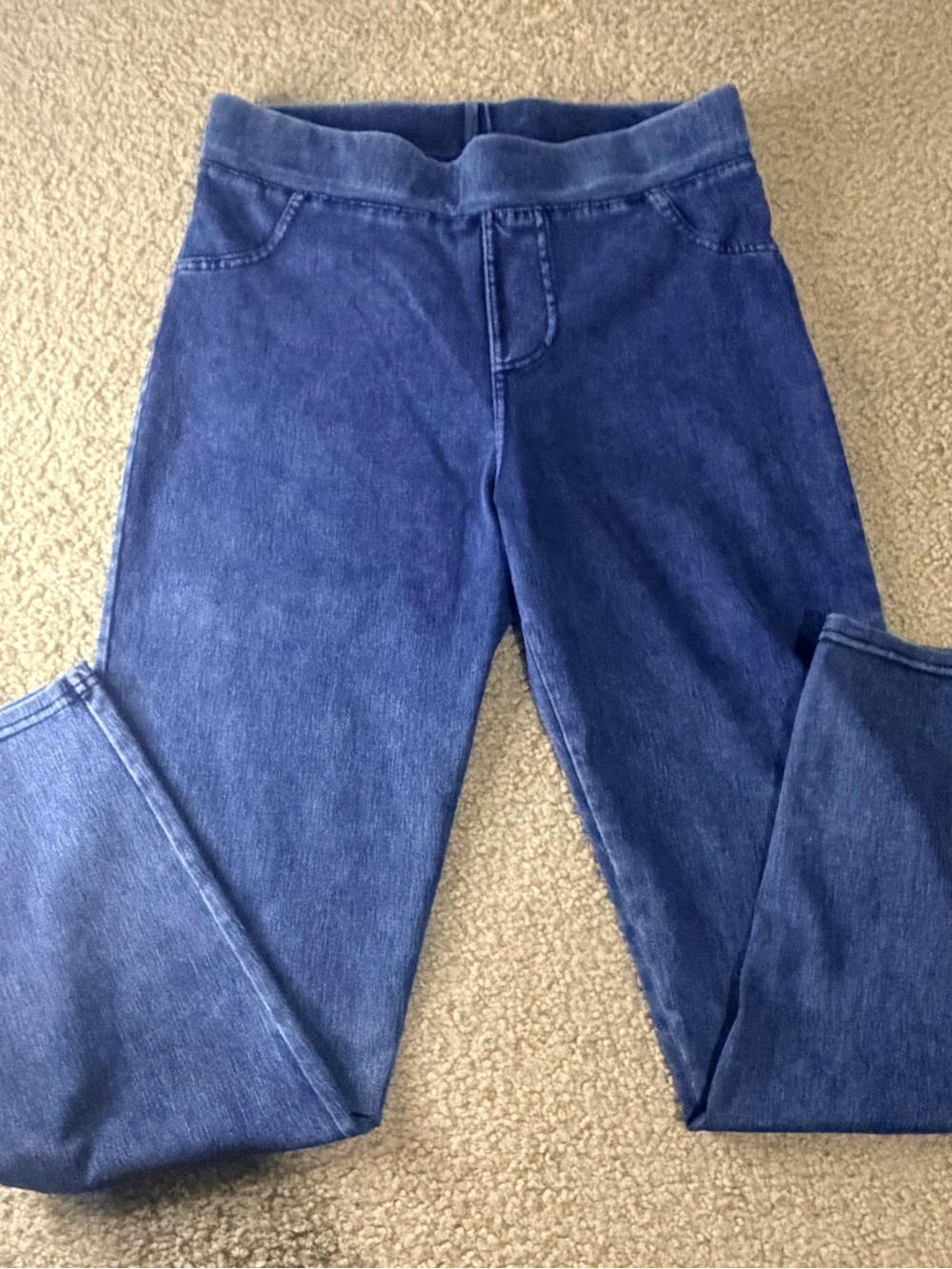 Stretch Pull-On Women's Indigo Jeggings